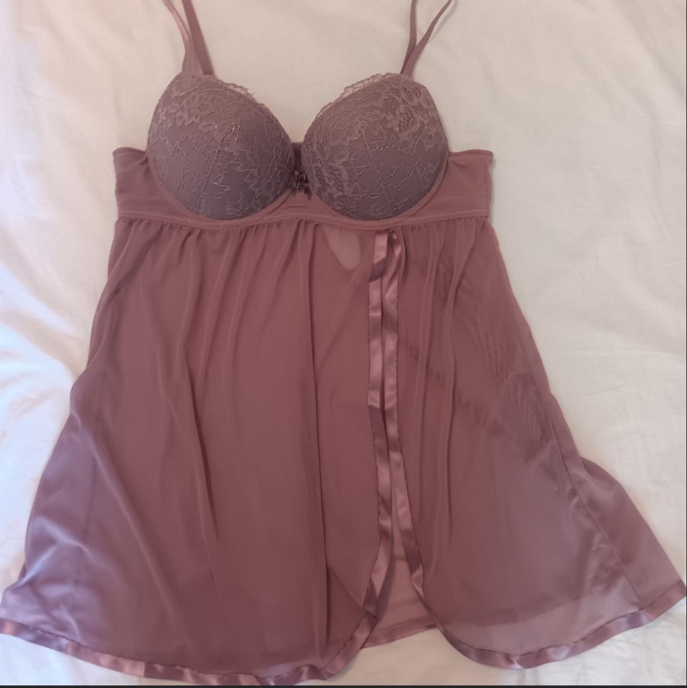 Lavender lingerie top!